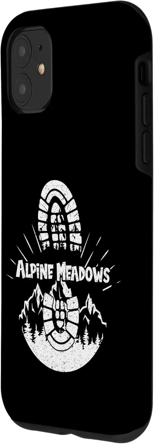iPhone 11 Hiking In Alpine Meadows Western United Vacation Ski Case