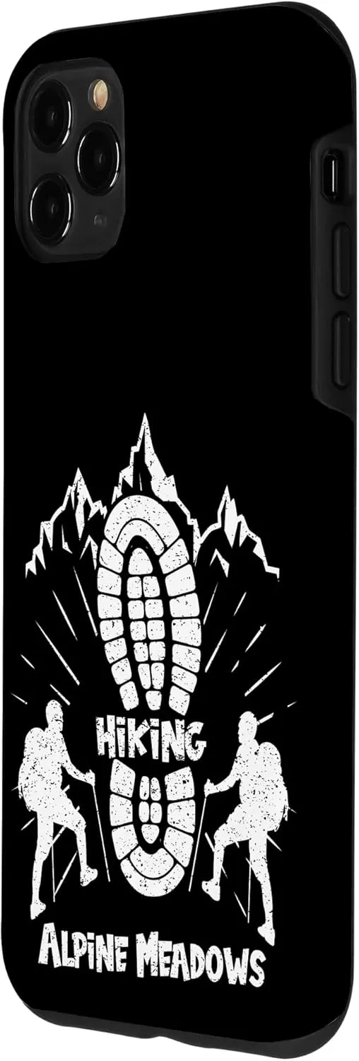 iPhone 11 Pro Max Hiking In Alpine Meadows Western United Vacation for Hiker Case