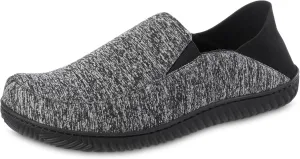 isotoner Men's Sport Knit Closed Back Slipper: Indoor/Outdoor Sole, Memory Foam, Machine Washable