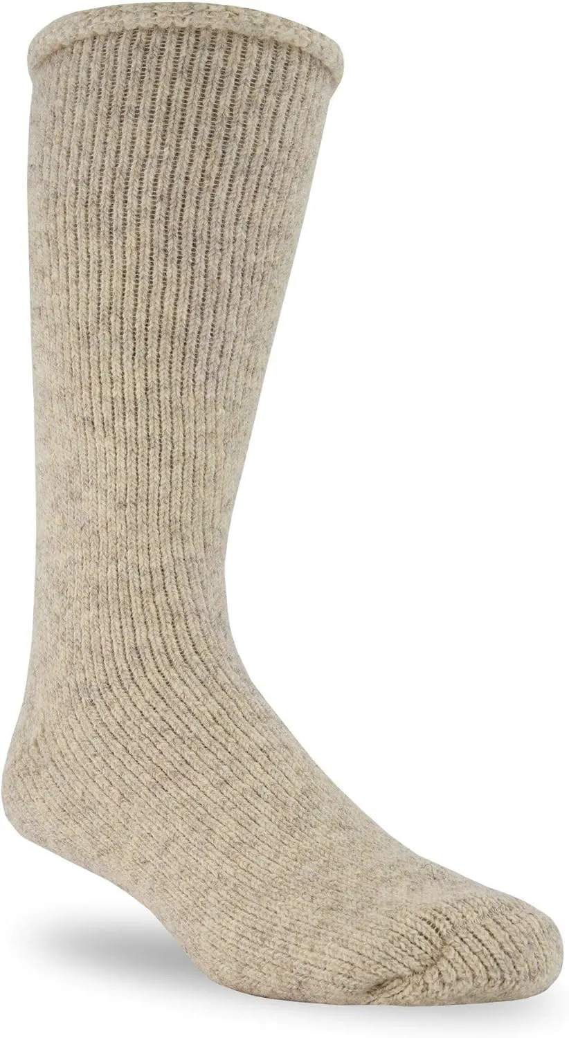 J.B. Field's -50 Below Icelandic Wool Socks for Extreme Cold Winter Weather, Thermal Socks for Women and Men, (Large)