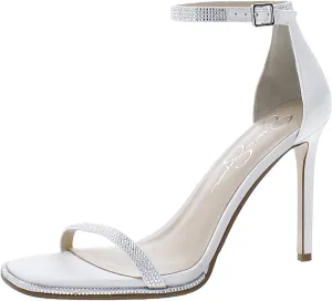 Jessica Simpson Womens Ostey Satin Bling Pumps