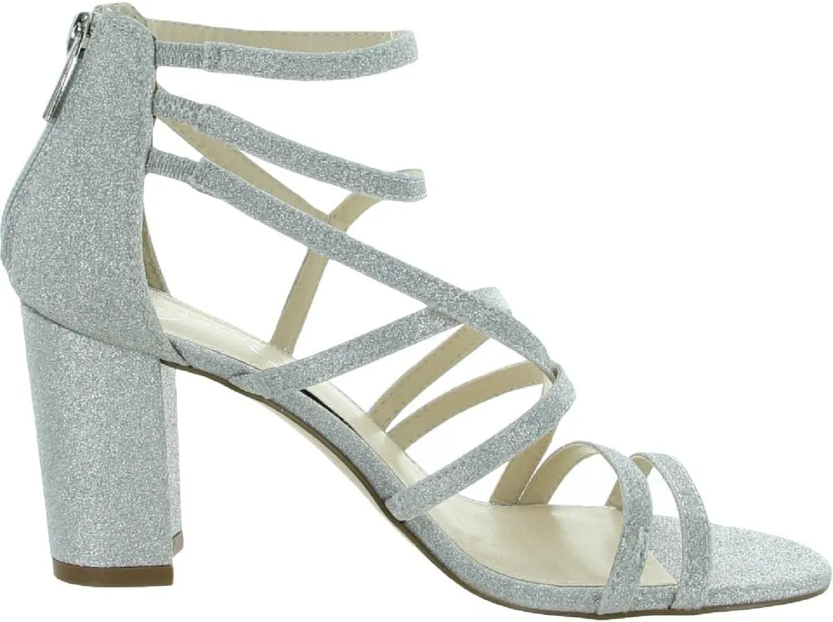 Jessica Simpson Women's Stassey Strappy Block Heel Sandal Heeled