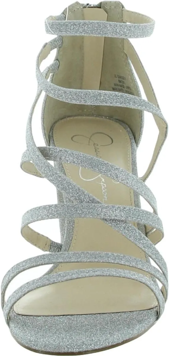 Jessica Simpson Women's Stassey Strappy Block Heel Sandal Heeled