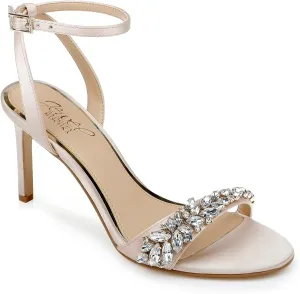 Jewel Badgley Mischka Dallyce Ankle Strap Stiletto Sandal