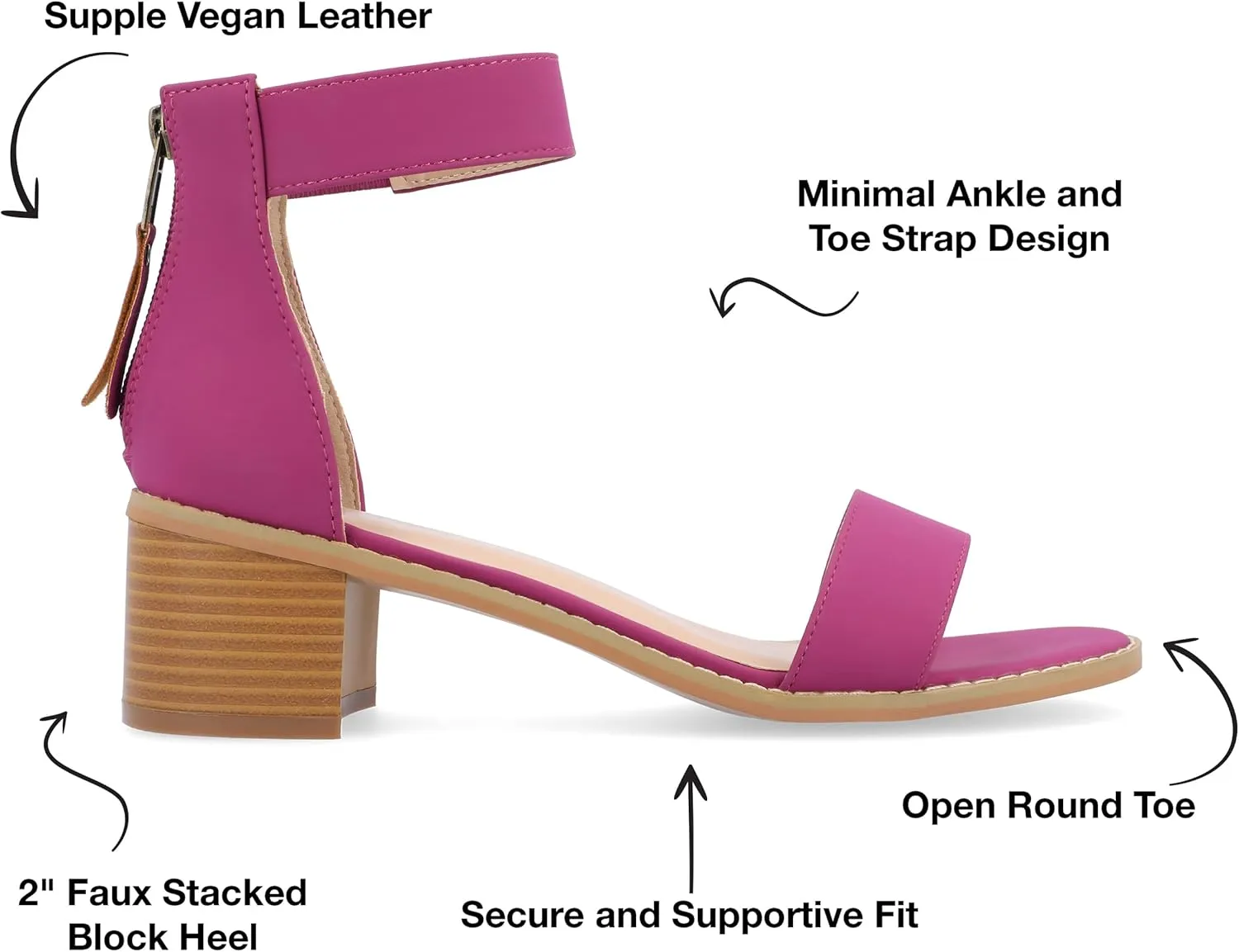Journee Collection Women's Heeled Sandals
