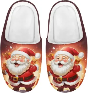 Kid Slippers for Boys Girls Fuzzy Non-slip House Slipper Winter Bedroom Shoes for Little Kids