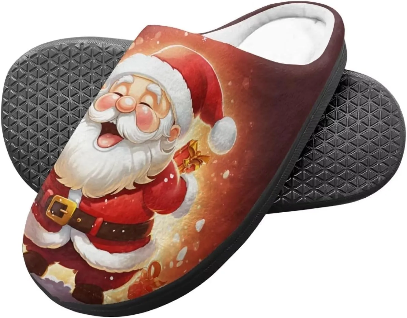 Kid Slippers for Boys Girls Fuzzy Non-slip House Slipper Winter Bedroom Shoes for Little Kids