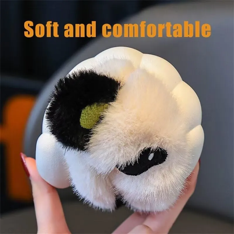 Kids Boy Girl Cute Cartoon Panda Cotton Slippers for Winter Home Bedroom Walking