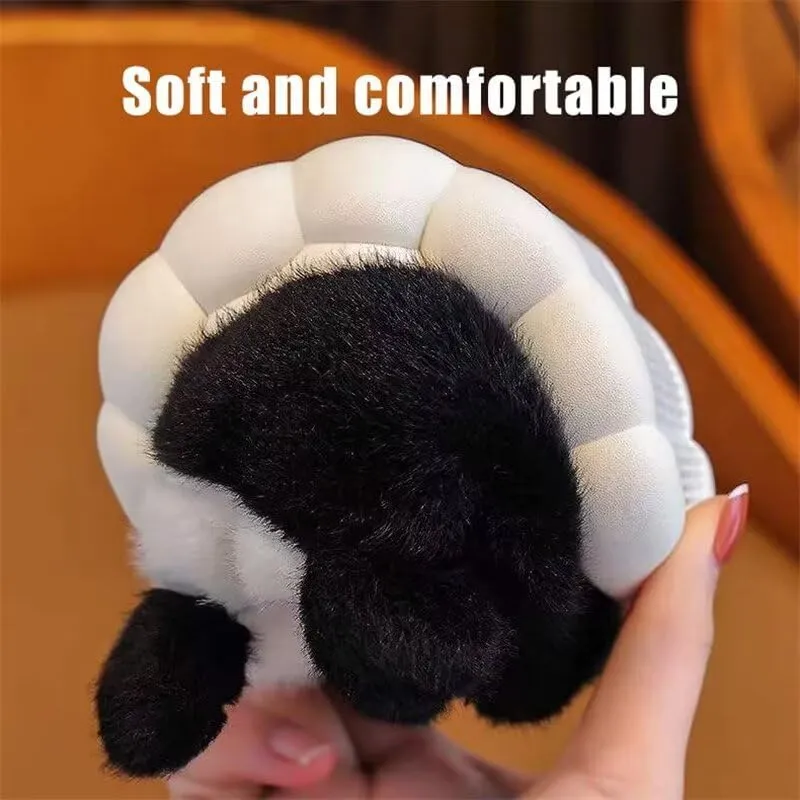 Kids Boy Girl Cute Cartoon Panda Warm Cotton Slippers