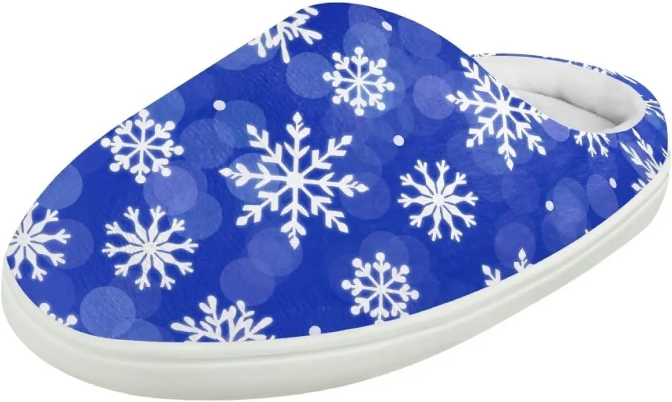 Kids Cotton Slipper Warm Winter Fluffy Breathable Shoes Cozy Fuzzy Print Anti-Slip House Slippers for Litter Big Kid US 9-15