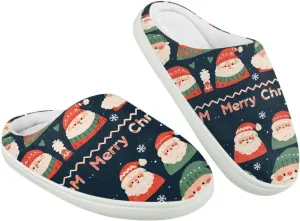Kids Cotton Slipper Warm Winter Fluffy Breathable Shoes Cozy Fuzzy Print Anti-Slip House Slippers for Litter Big Kid US 9-15
