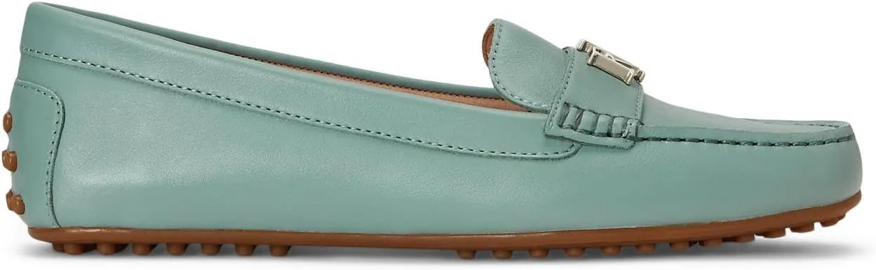 Lauren Ralph Lauren Women's Barnsbury Nappa Leather Driver Driving Style Loafer