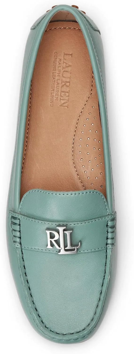 Lauren Ralph Lauren Women's Barnsbury Nappa Leather Driver Driving Style Loafer