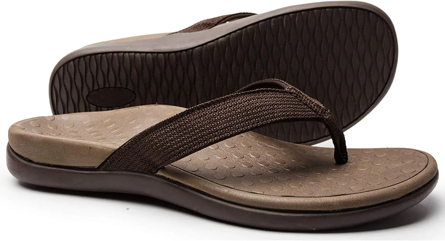 LLSOARSS Plantar Fasciitis Feet Sandal with Arch Support - Best Orthotic flip Flops for Flat Feet，Heel Pain- for Women