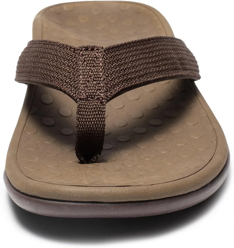 LLSOARSS Plantar Fasciitis Feet Sandal with Arch Support - Best Orthotic flip Flops for Flat Feet，Heel Pain- for Women