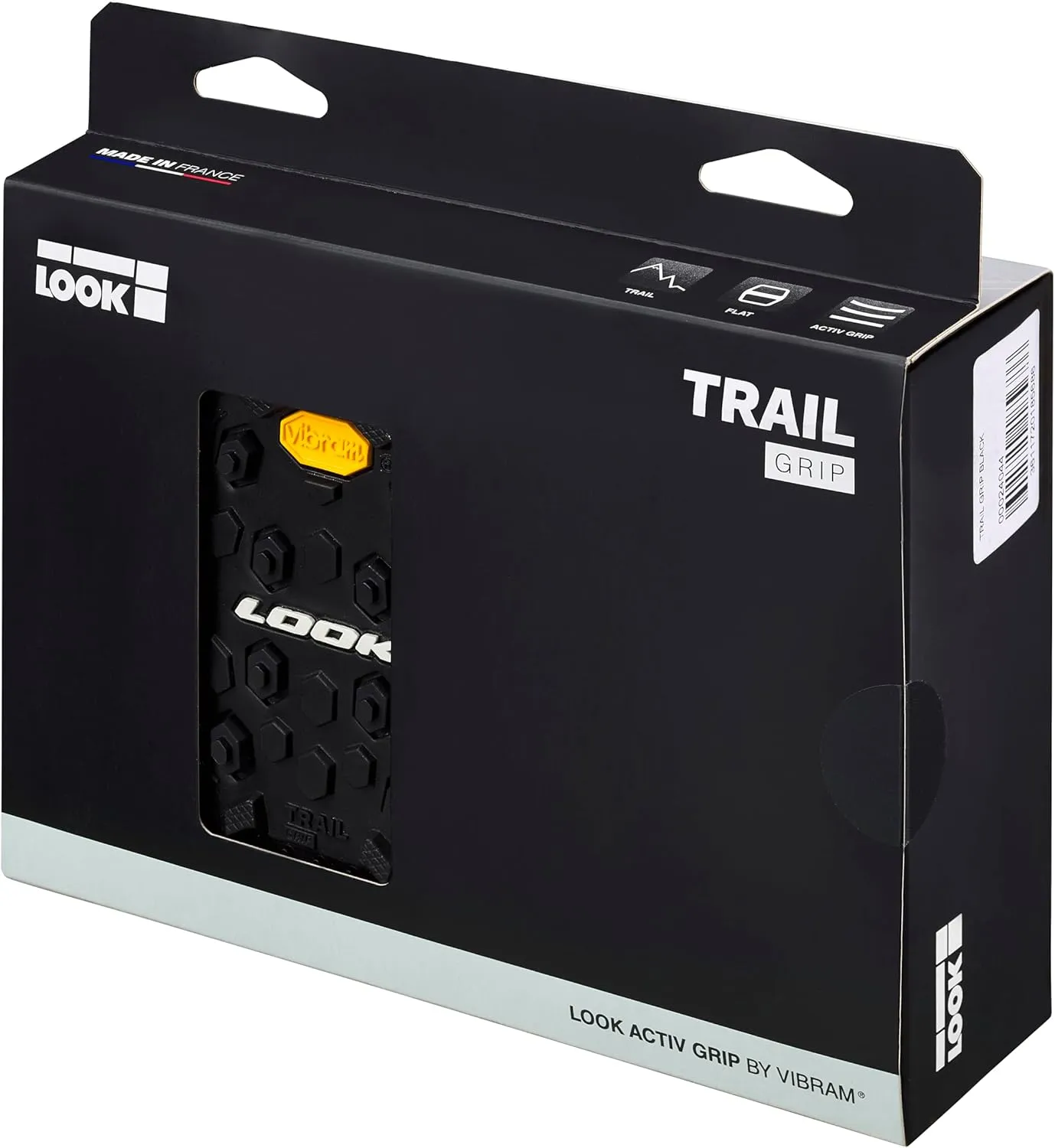 LOOK Cycle - Geo Trail Grip Bike Pedals - Flat Pedals - MTB Bike Pedal - Black, Red, Lime, Camo