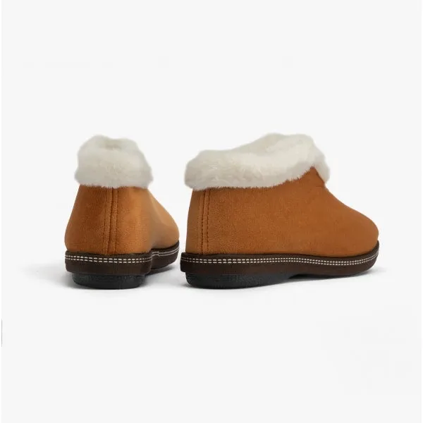 Lotus GRACE Womens Slippers Chestnut