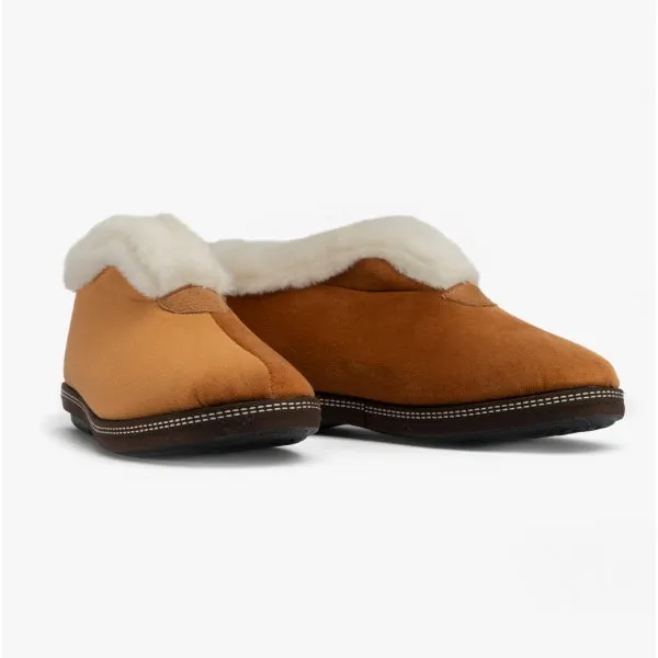 Lotus GRACE Womens Slippers Chestnut