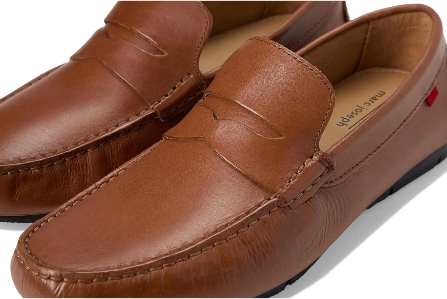 Marc Joseph New York Mens Loafers Casual Slip On Shoes Leather Penny Loafers for Men