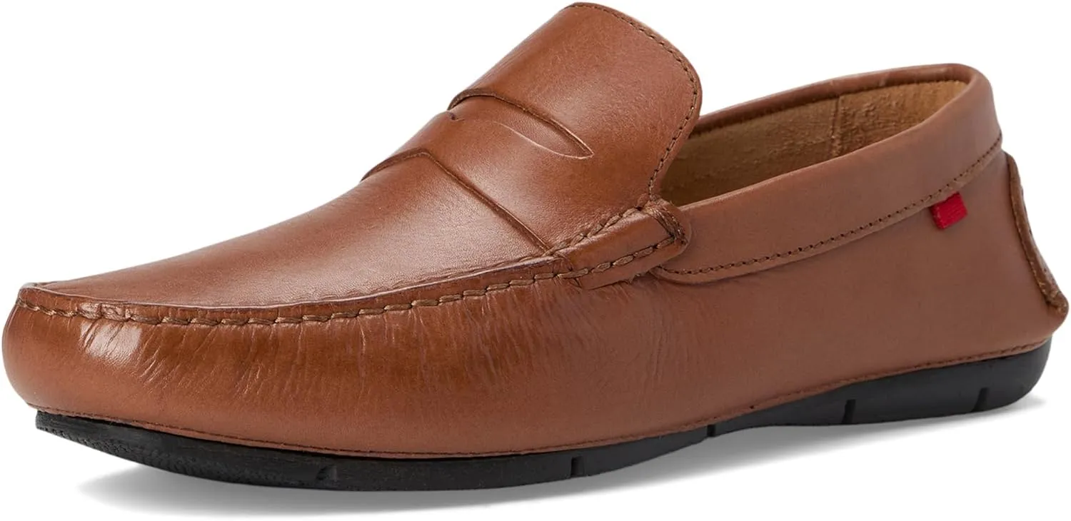 Marc Joseph New York Mens Loafers Casual Slip On Shoes Leather Penny Loafers for Men