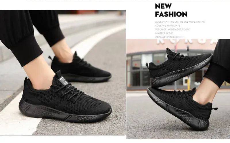 Massive markdown Soft Men Client-focused Sneakers Shoes de Comfortable Tennis Breathable Male Zapatillas Hombre Sole Outdoor 2 Mesh Sport Casual Anti-slip Shoe