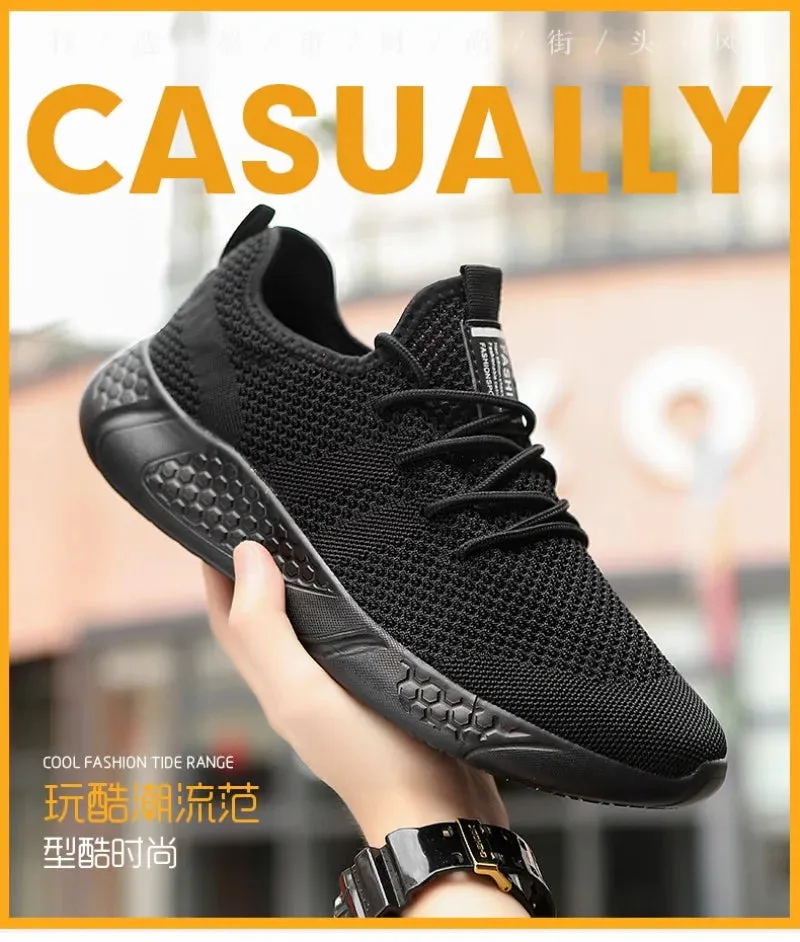 Massive markdown Soft Men Client-focused Sneakers Shoes de Comfortable Tennis Breathable Male Zapatillas Hombre Sole Outdoor 2 Mesh Sport Casual Anti-slip Shoe
