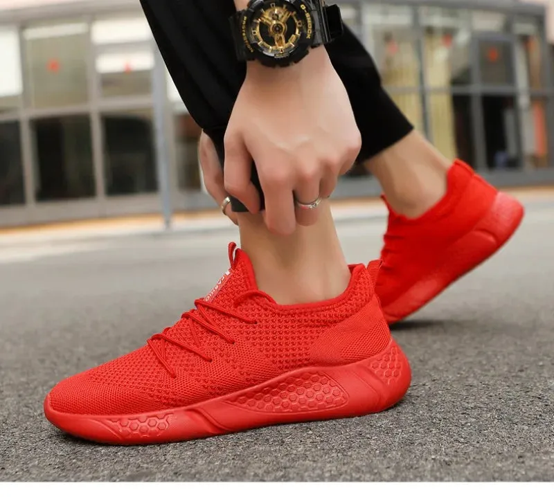 Massive markdown Soft Men Client-focused Sneakers Shoes de Comfortable Tennis Breathable Male Zapatillas Hombre Sole Outdoor 2 Mesh Sport Casual Anti-slip Shoe