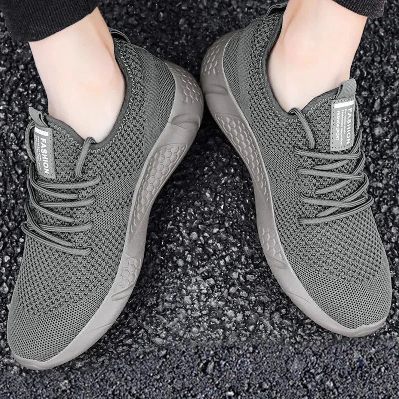 Massive markdown Soft Men Client-focused Sneakers Shoes de Comfortable Tennis Breathable Male Zapatillas Hombre Sole Outdoor 2 Mesh Sport Casual Anti-slip Shoe