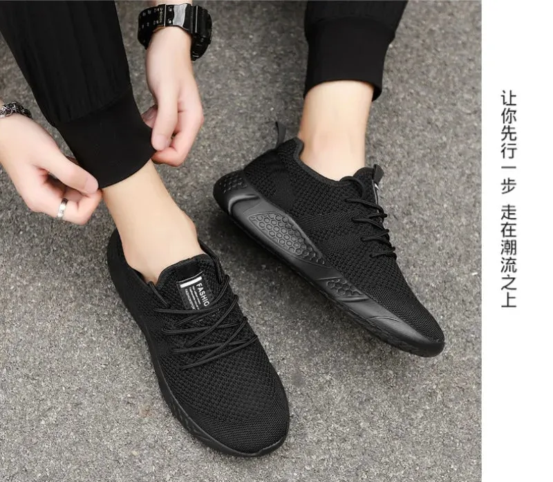 Massive markdown Soft Men Client-focused Sneakers Shoes de Comfortable Tennis Breathable Male Zapatillas Hombre Sole Outdoor 2 Mesh Sport Casual Anti-slip Shoe