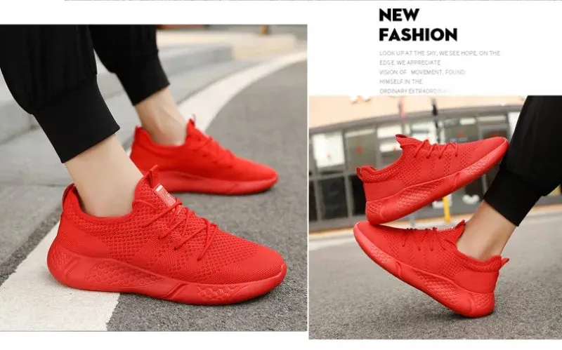 Massive markdown Soft Men Client-focused Sneakers Shoes de Comfortable Tennis Breathable Male Zapatillas Hombre Sole Outdoor 2 Mesh Sport Casual Anti-slip Shoe