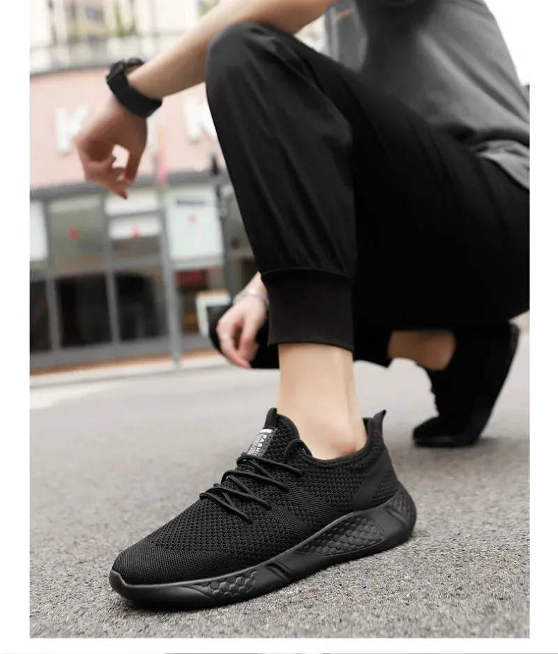 Massive markdown Soft Men Client-focused Sneakers Shoes de Comfortable Tennis Breathable Male Zapatillas Hombre Sole Outdoor 2 Mesh Sport Casual Anti-slip Shoe
