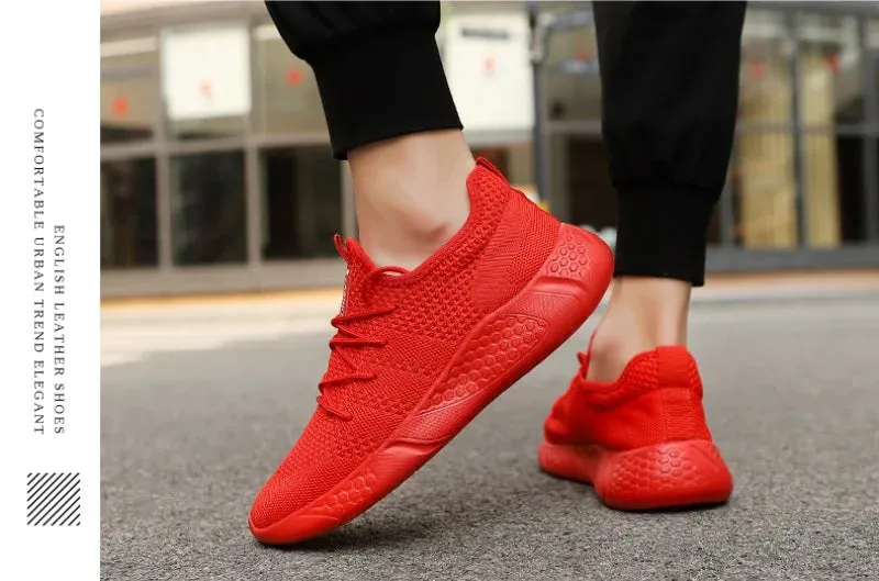 Massive markdown Soft Men Client-focused Sneakers Shoes de Comfortable Tennis Breathable Male Zapatillas Hombre Sole Outdoor 2 Mesh Sport Casual Anti-slip Shoe