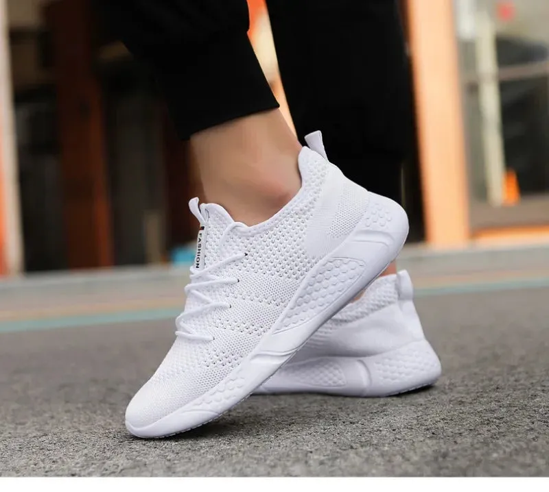 Massive markdown Soft Men Client-focused Sneakers Shoes de Comfortable Tennis Breathable Male Zapatillas Hombre Sole Outdoor 2 Mesh Sport Casual Anti-slip Shoe