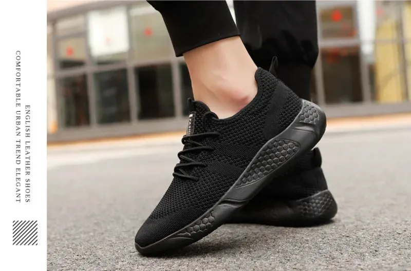 Massive markdown Soft Men Client-focused Sneakers Shoes de Comfortable Tennis Breathable Male Zapatillas Hombre Sole Outdoor 2 Mesh Sport Casual Anti-slip Shoe