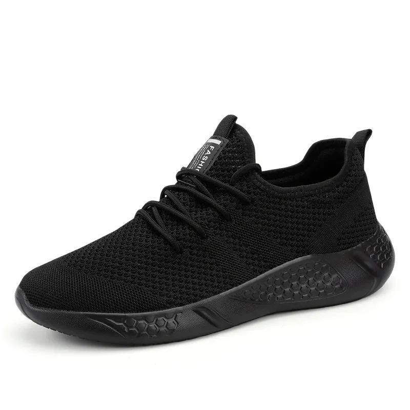 Massive markdown Soft Men Client-focused Sneakers Shoes de Comfortable Tennis Breathable Male Zapatillas Hombre Sole Outdoor 2 Mesh Sport Casual Anti-slip Shoe