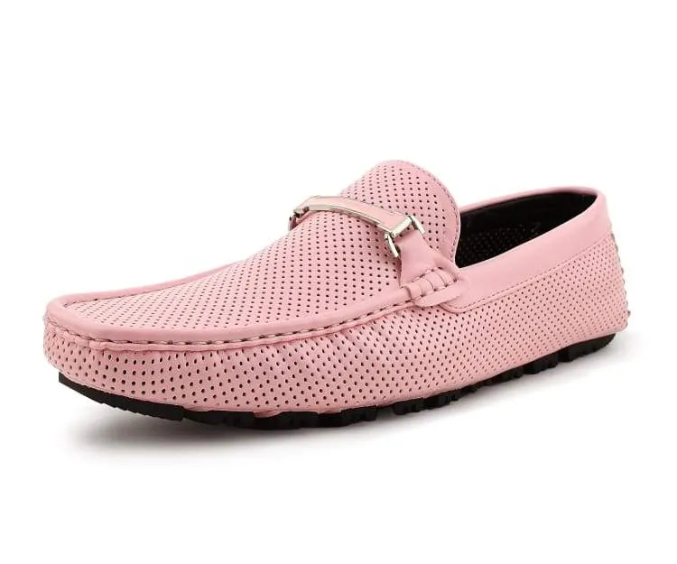 Men Classic  Driving Shoe- Cola