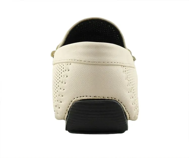 Men Classic  Driving Shoe- Cola