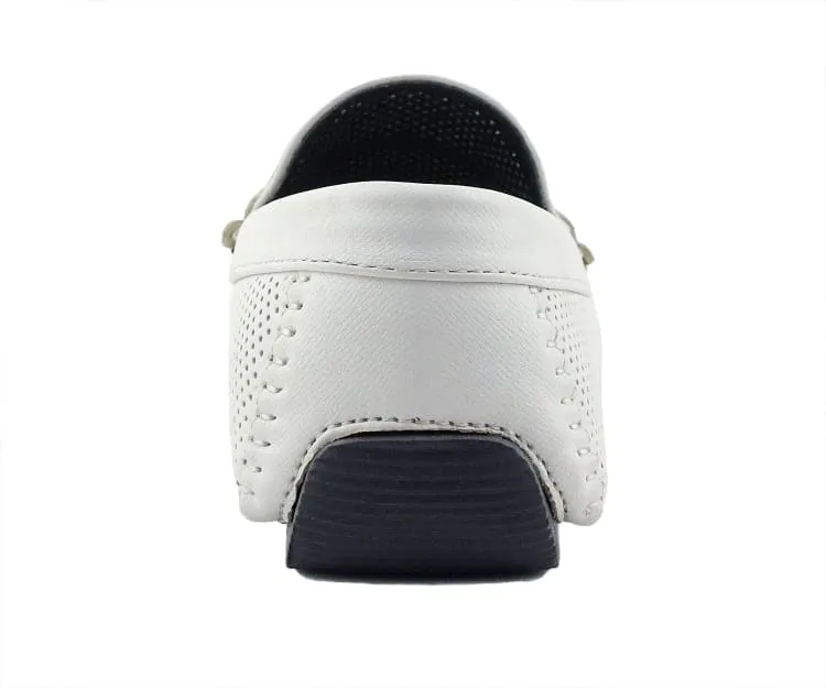 Men Classic  Driving Shoe- Cola