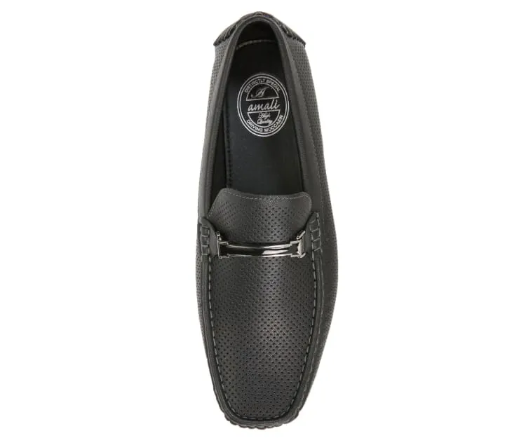 Men Classic  Driving Shoe- Cola