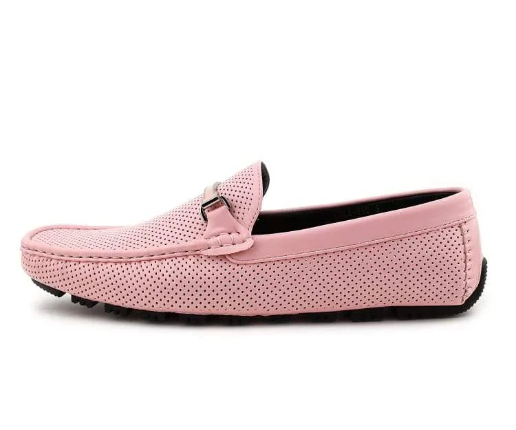 Men Classic  Driving Shoe- Cola