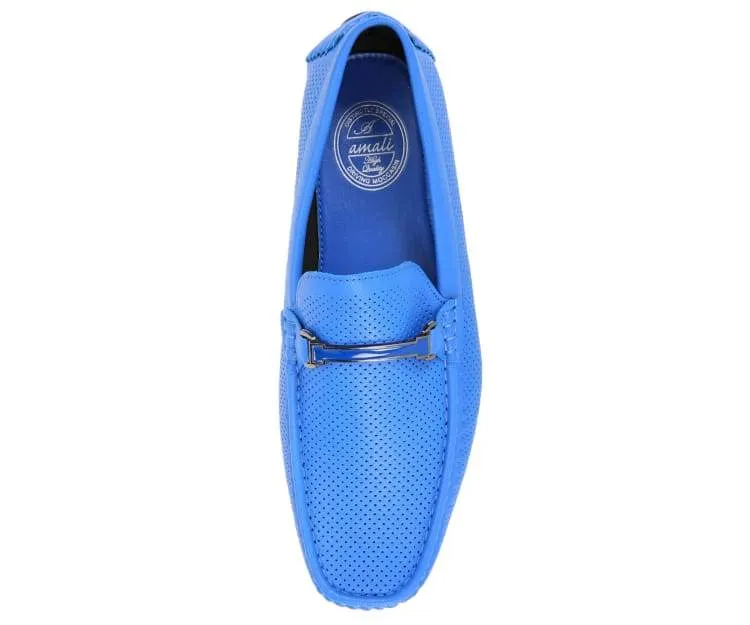 Men Classic  Driving Shoe- Cola