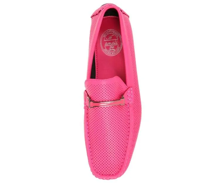 Men Classic  Driving Shoe- Cola