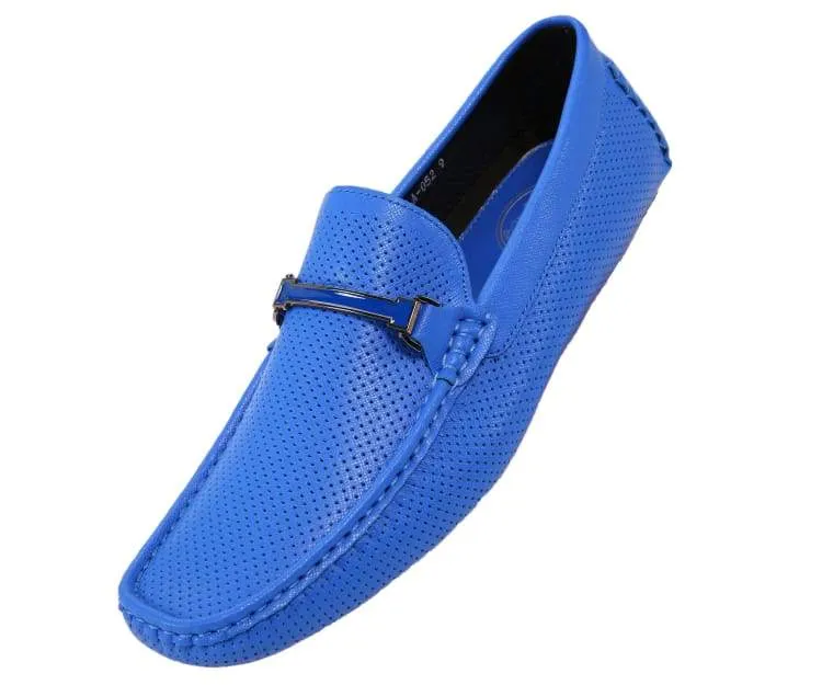 Men Classic  Driving Shoe- Cola