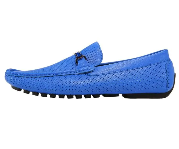Men Classic  Driving Shoe- Cola