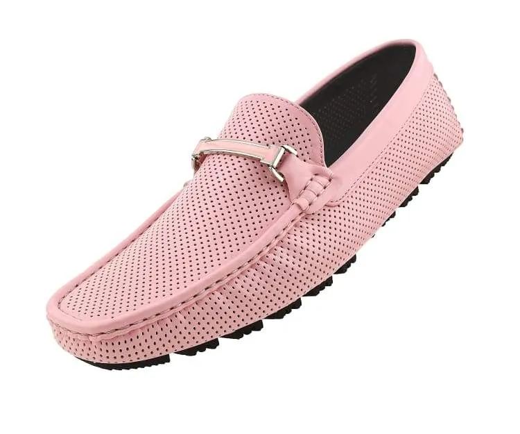 Men Classic  Driving Shoe- Cola