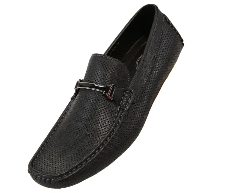 Men Classic  Driving Shoe- Cola