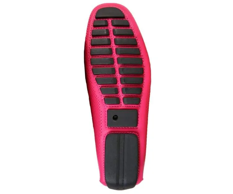 Men Classic  Driving Shoe- Cola