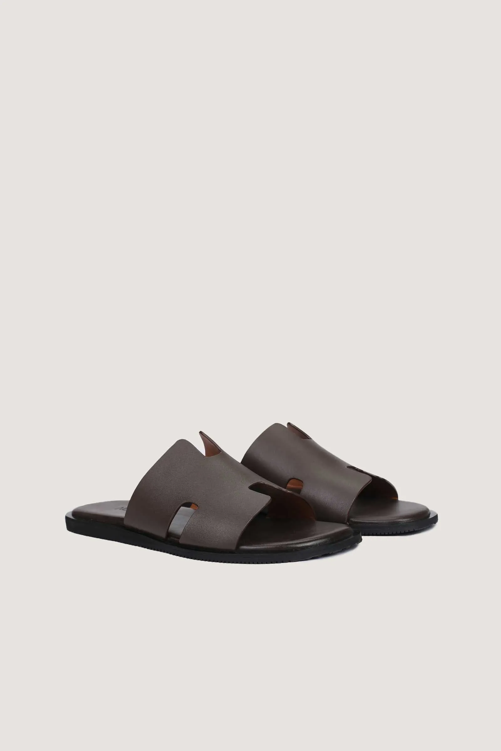 Men's H Style Leather Slipper
