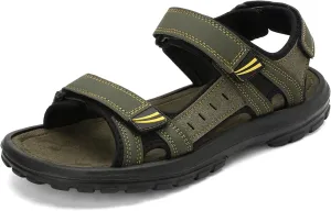 Men's Sandals Open Toe Hiking Sandals with Arch Support Adjustable Athletic Outdoors Fisherman Shoes Beach and Water Beach Sport Sandals