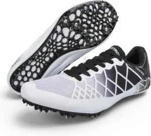 Mens Womens Boys Girls Spikes Athletics Racing Running Shoes Track and Field Sneaker …